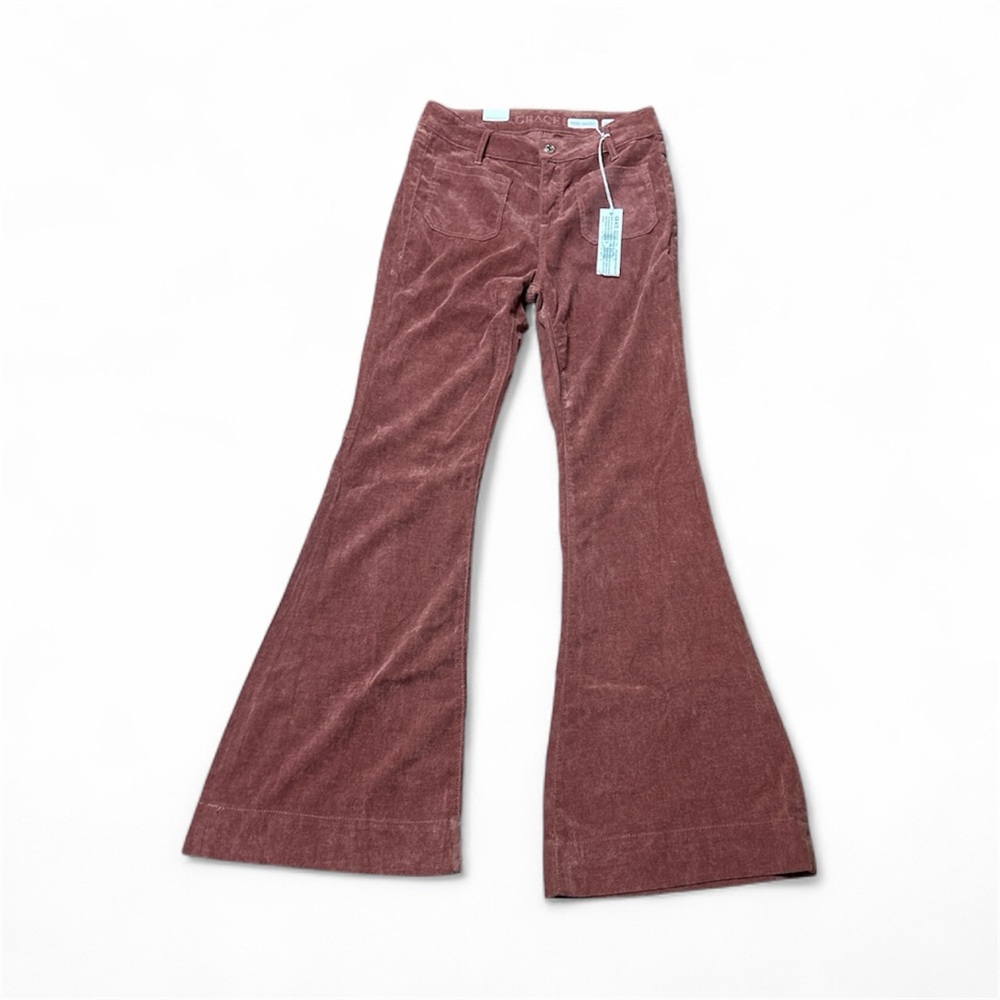 Grace Rust Corduroy Trousers